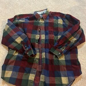 Men's Multicolor Plaid Shirt